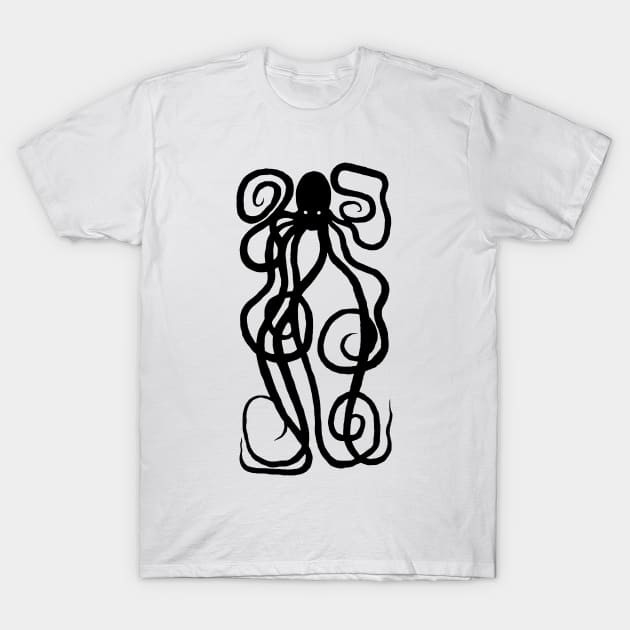 Kraken T-Shirt by potemskin